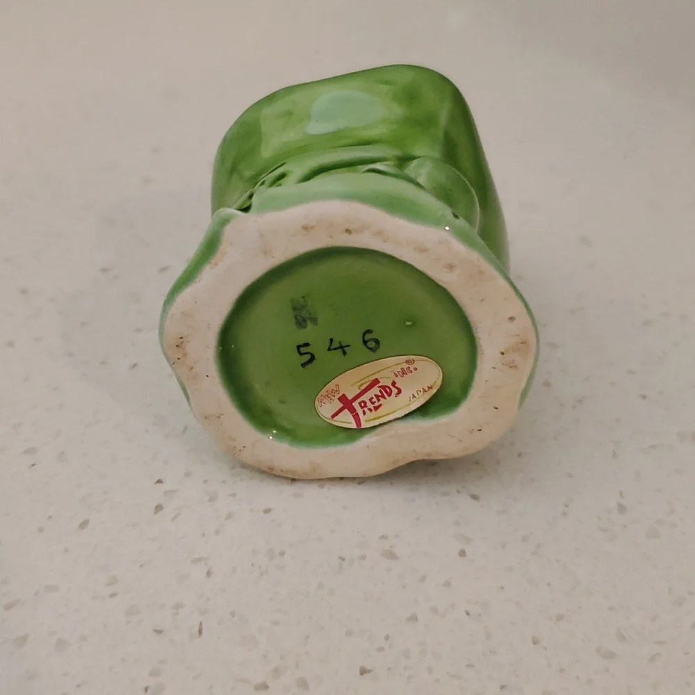 Vintage Ceramic Frog Toothpick Holder Japan - Picture 7 of 7